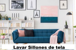 lavar sillones de tela